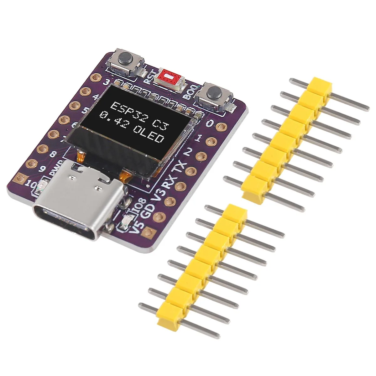 KEHIPI KEHIPI ESP32-C3 OLED Development Board 0.42-Inch Ceramic Antenna — תמונת המוצר