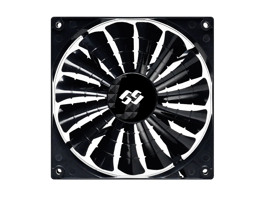 BGears BGears BG01794 b-Shark 120mm case fan 1500 RPM 82.6 CFM 26.5 dBA 3-pin — foto del producto