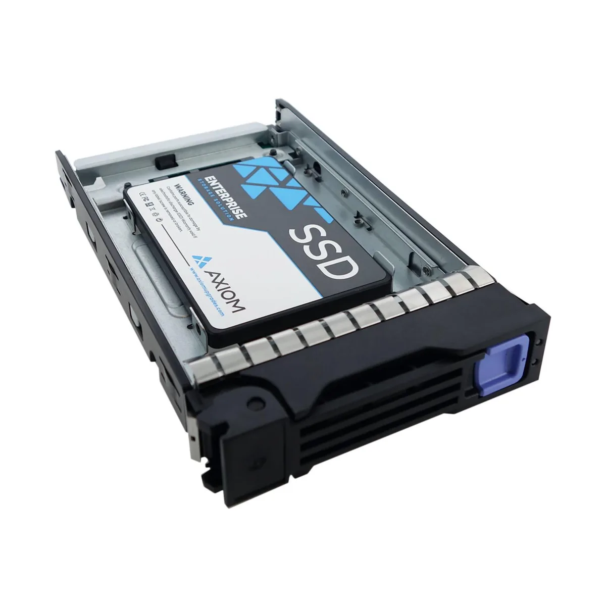 Silver 3.5 inch hot-swap enterprise SSD with SATA connector