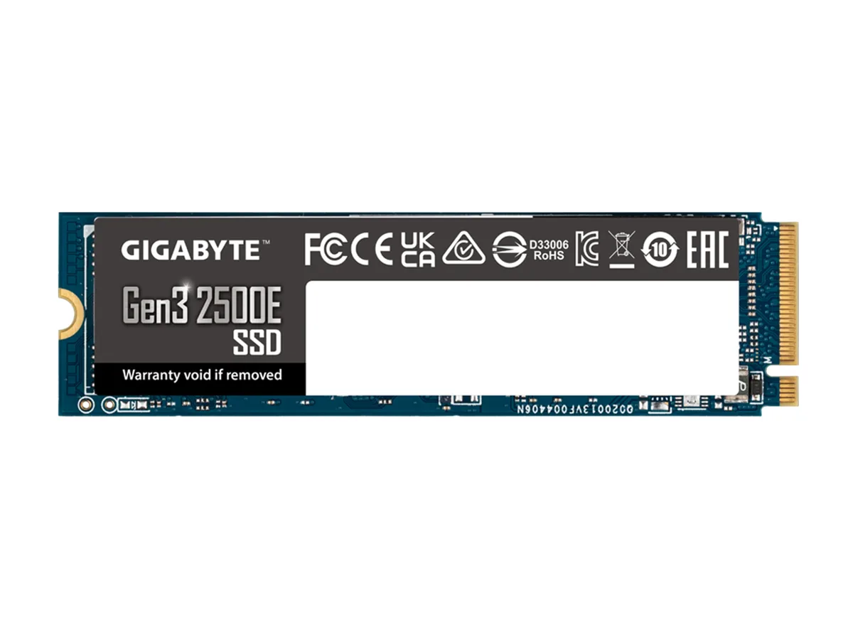 GIGABYTE GIGABYTE G325E1TB 1TB internal SSD Gen3 2500E M.2 2280 PCI-Express 3.0 x4 — product photo