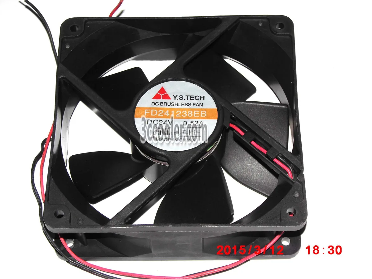 OEM Industries OEM Industries FD241238EB 120mm 38mm 24V CPU cooler — 商品写真