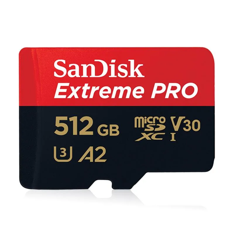 SanDisk SanDisk Extreme PRO 512GB microSDXC UHS-I U3 V30 A2 with Adapter — صورة المنتج