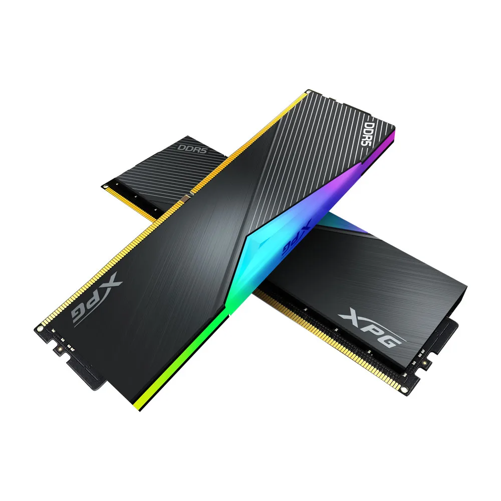 XPG XPG LANCER 64GB (2 x 32GB) DDR5 6400 CL32 desktop RAM AX5U6400C3232G-DCLARBK — photo du produit