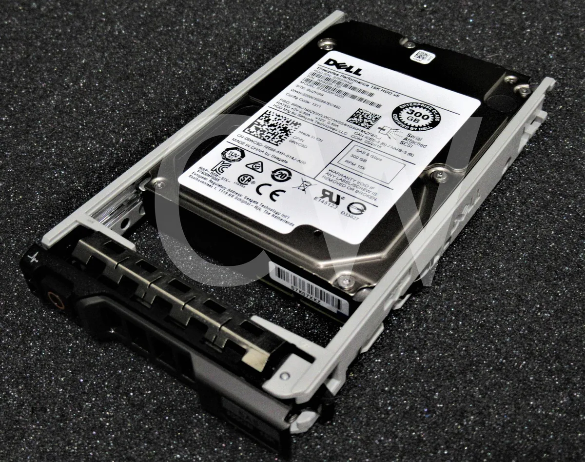 DELL DELL ST300MP0005 300GB 15K RPM 12Gbps 2.5" SAS internal hard drive with caddy — 商品写真