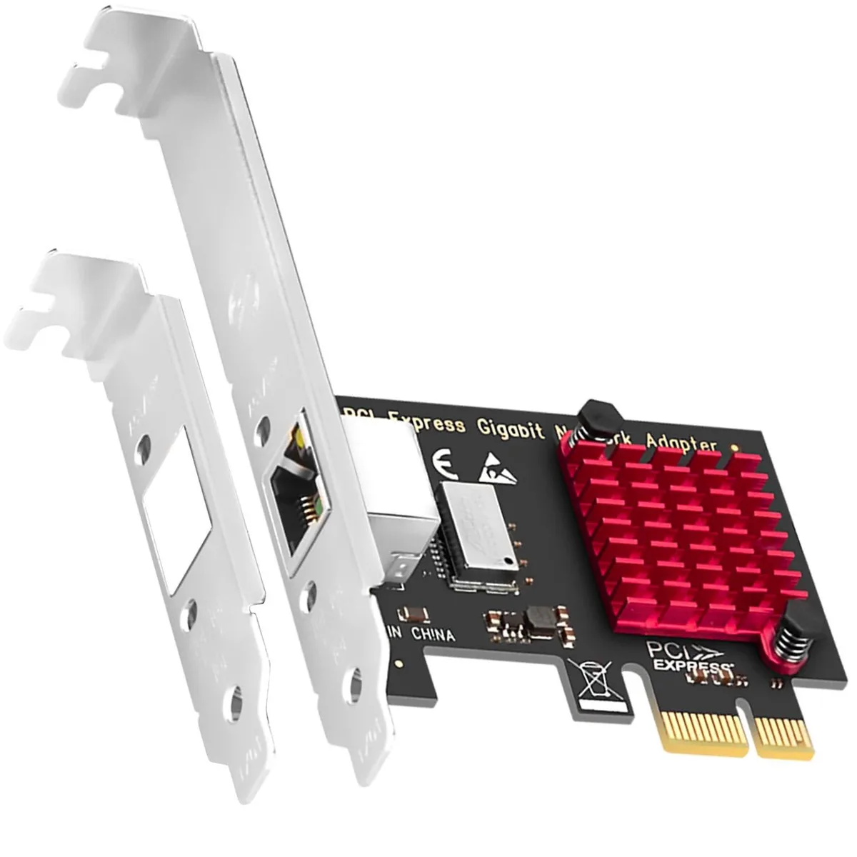  GLOTRENDS LE8111H 1000 Mbps PCIe 1.1 x1 network card — صورة المنتج