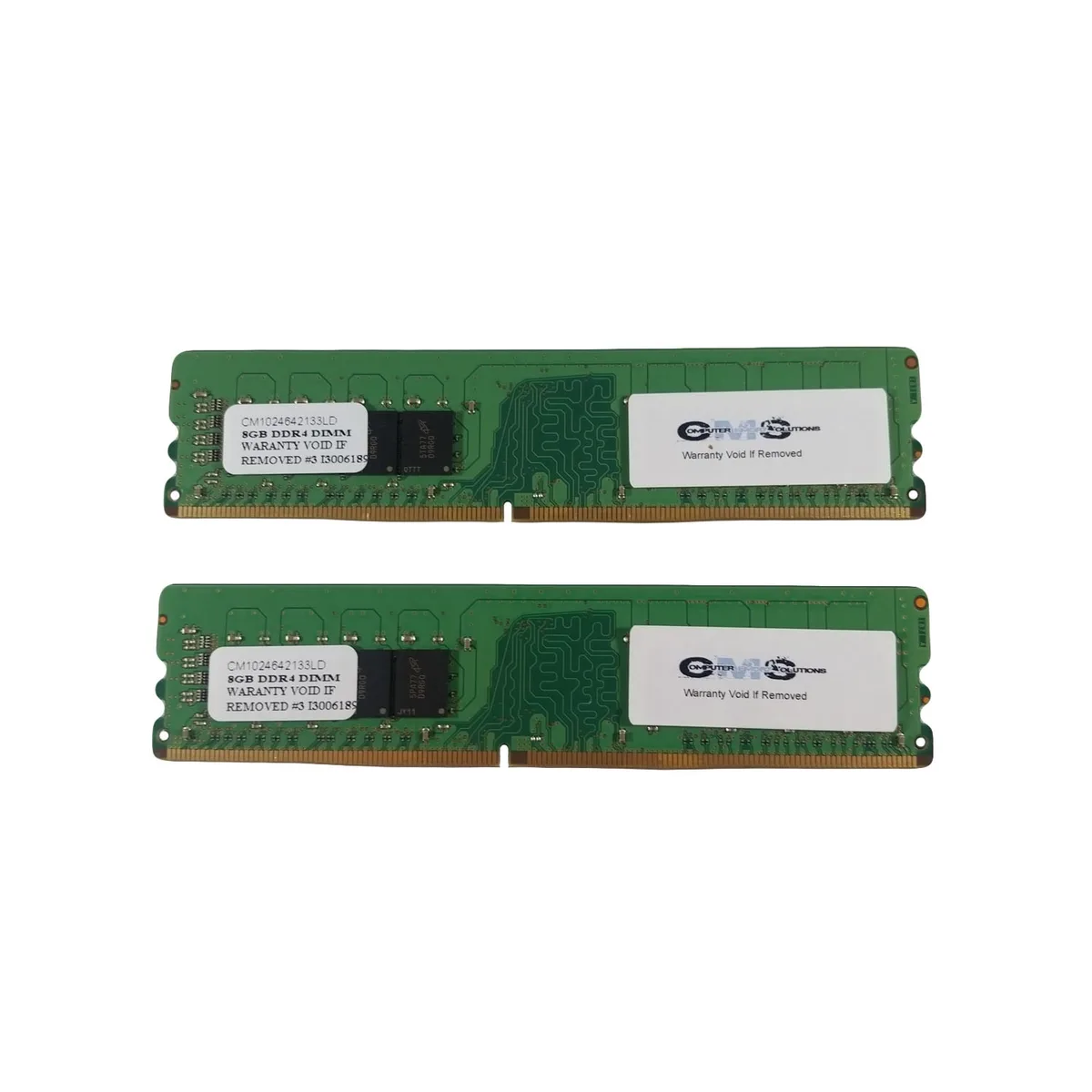 Computer Memory Solutions Computer Memory Solutions 8GB (2x4GB) DDR4 2400 CL17 for MSI B350 Tomahawk Arctic Plus Bazooka Mortar C117 — toote foto