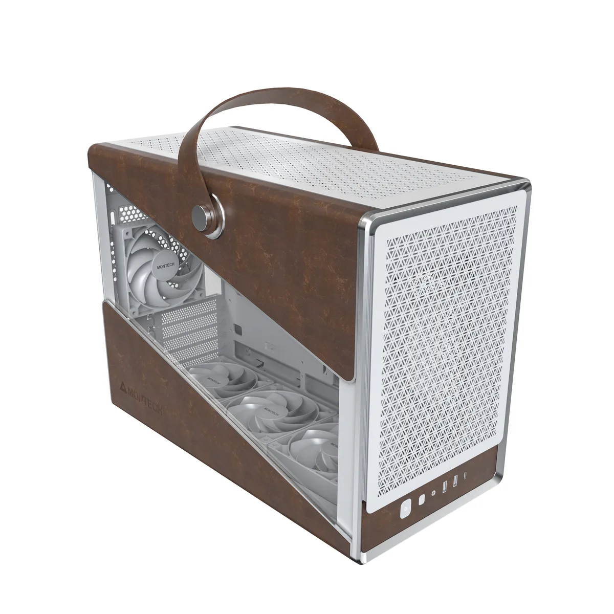 Montech Montech Heritage White Micro ATX PC Case — photo du produit