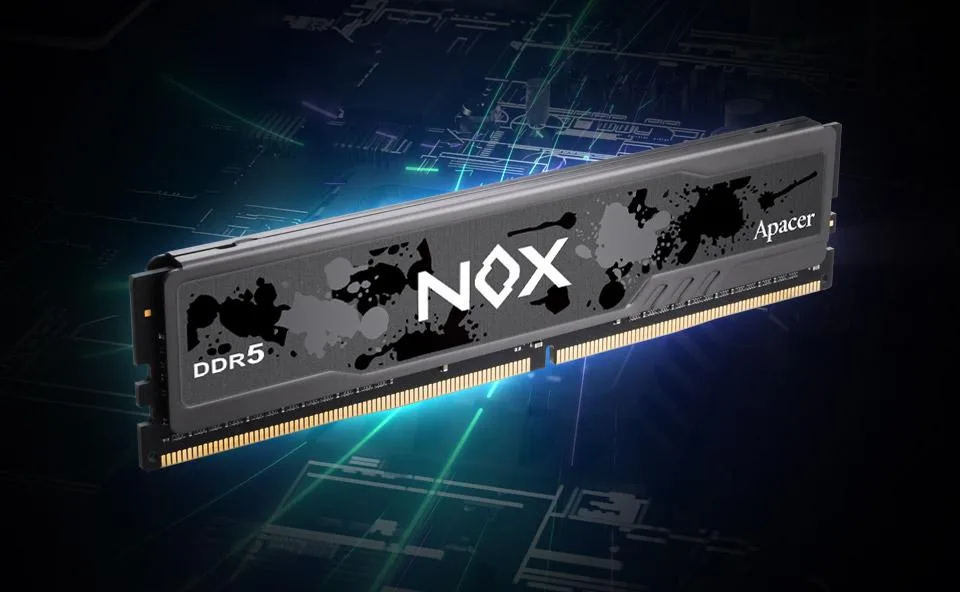 Apacer Apacer NOX DDR5 32GB (2x16GB) 5600 CL40 desktop RAM — product photo