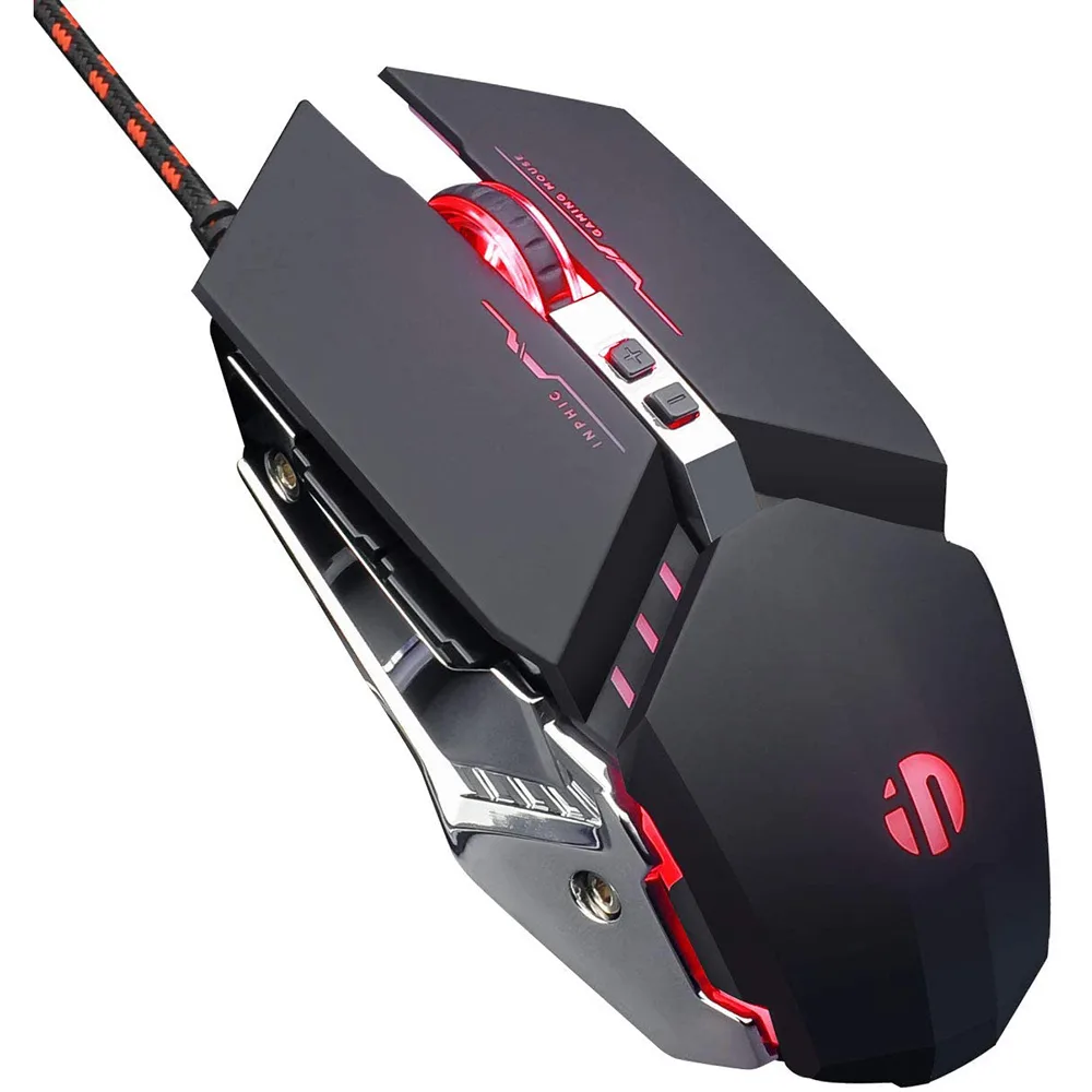 IHDAPP IHDAPP Gaming Mouse 4800 DPI 7 Button Wired Black — product photo