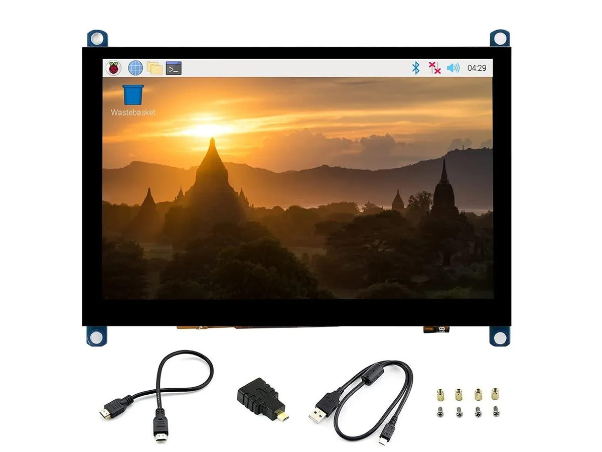LORDWORLD LORDWORLD 5 inch Capacitive Touch Screen TFT LCD 800x480 development board — 商品照片