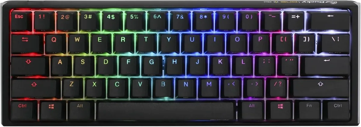 TUKO TUKO 60% Mechanical Gaming Keyboard Black Cherry MX Red 39 60 — produktbild