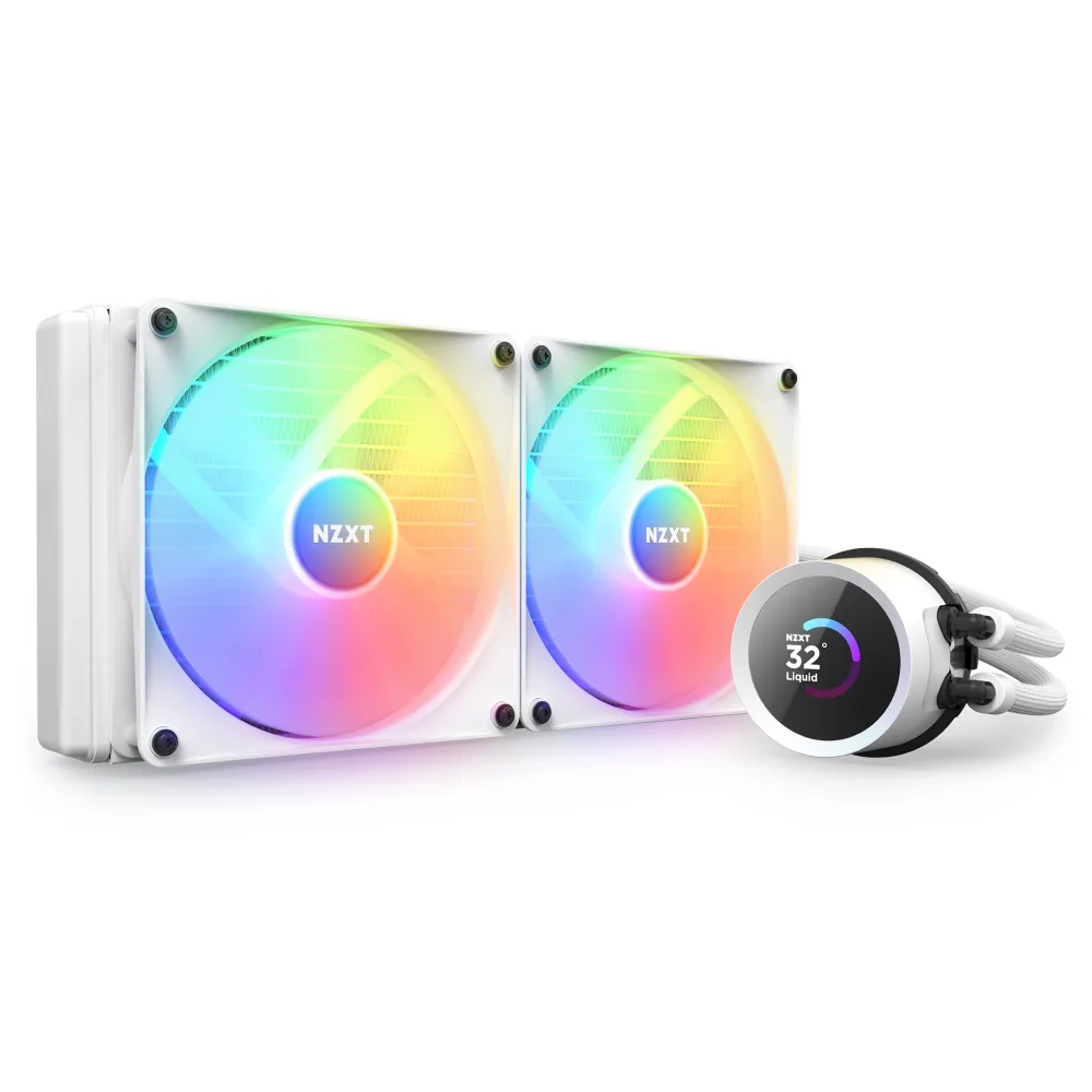 NZXT NZXT Kraken RGB 280 RL-KR280-W1 liquid cooler — photo du produit