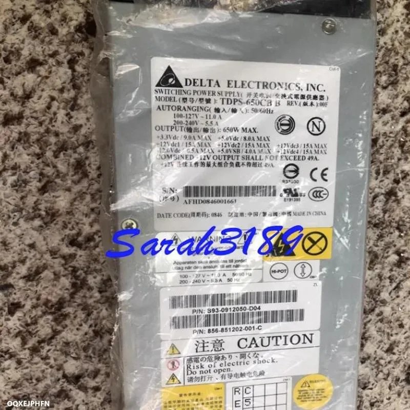 KHACHIMO KHACHIMO TDPS-650CB B 650W ATX Power Supply — product photo