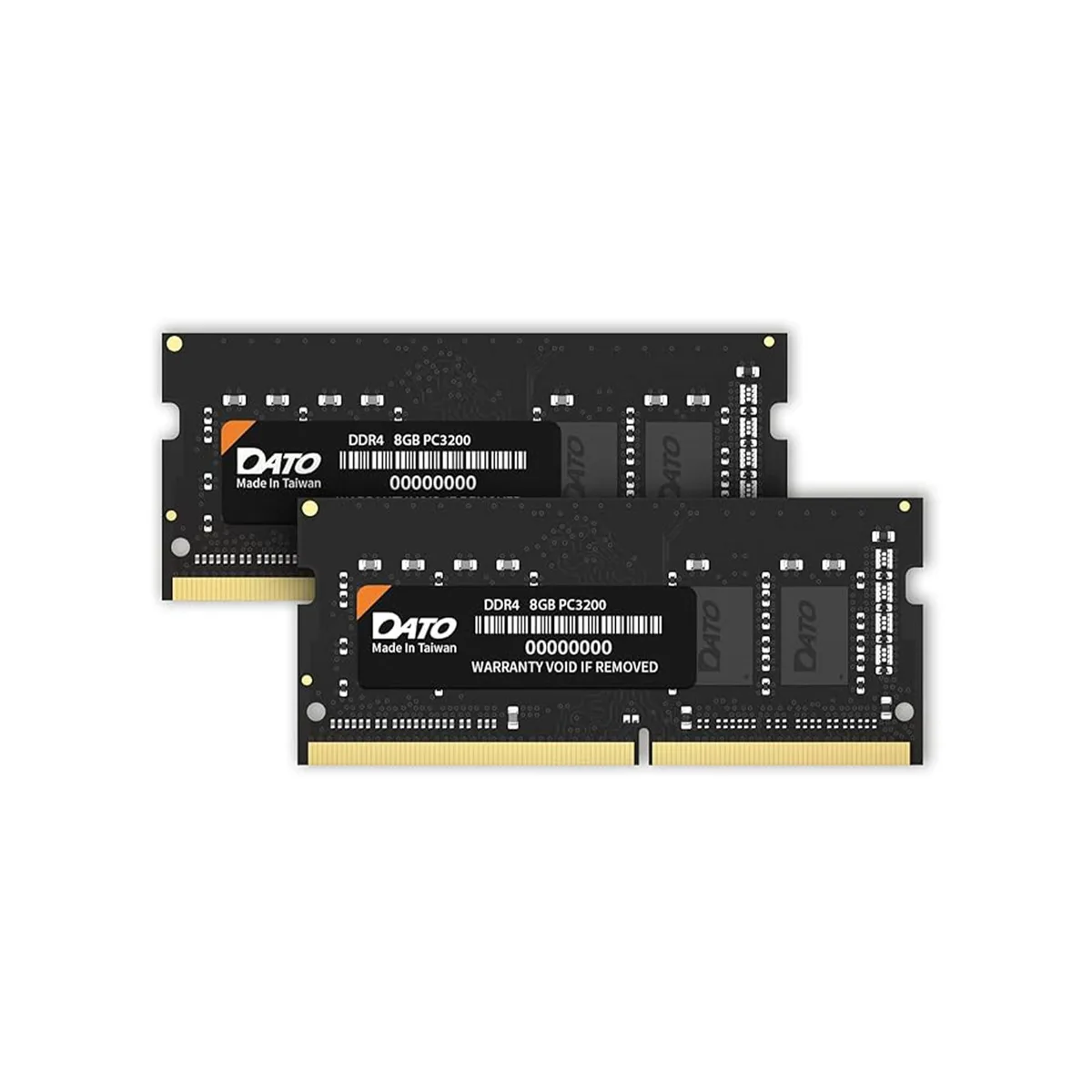DATO DATO DT8GB4DS32X2 16GB (2x8GB) DDR4 3200MHz CL22 1.2V 260-Pin SODIMM Laptop RAM — product photo
