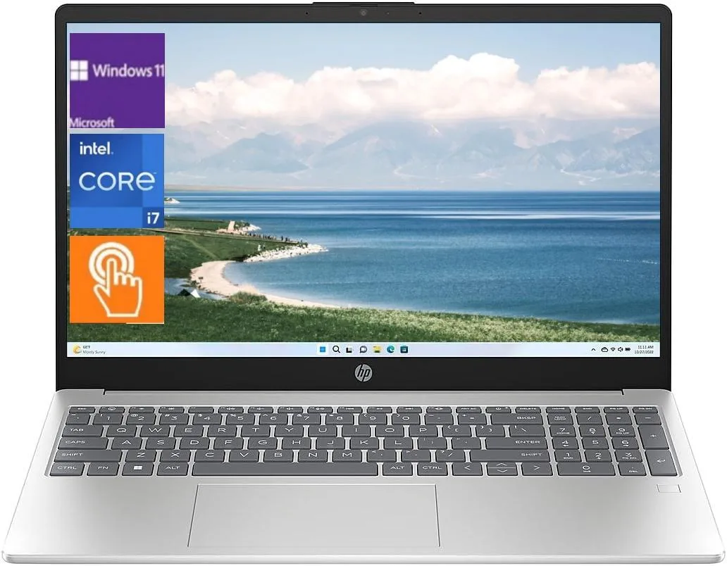 HP HP 17.3" HD+ Touchscreen Laptop Core i7-1355U 32GB 1TB Silver — product photo