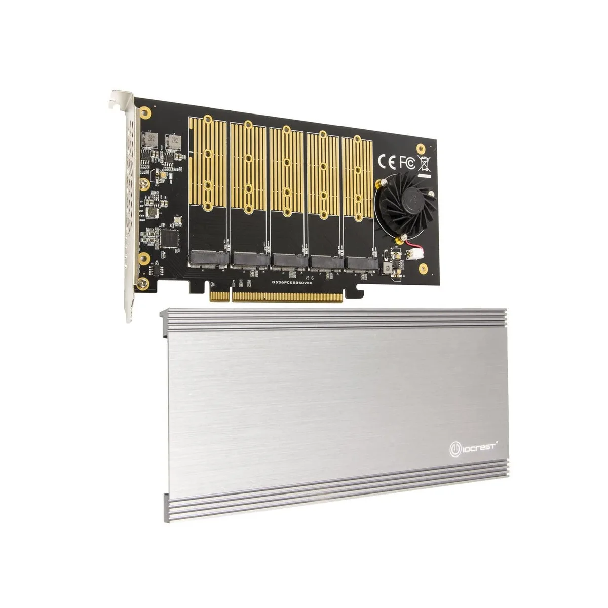 Vszerda Vszerda SI-PEX40142 5-slot M.2 B-Key SATA expansion card — 商品照片
