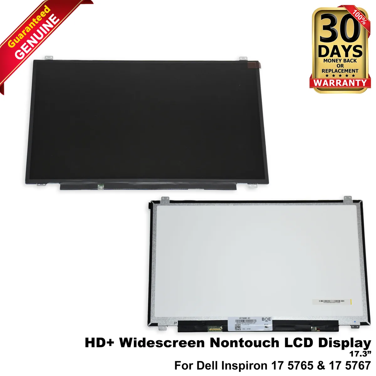 DELL DELL 17.3" HD+ LCD Matte NT173WDM-N21 3YHKR laptop replacement part — product photo