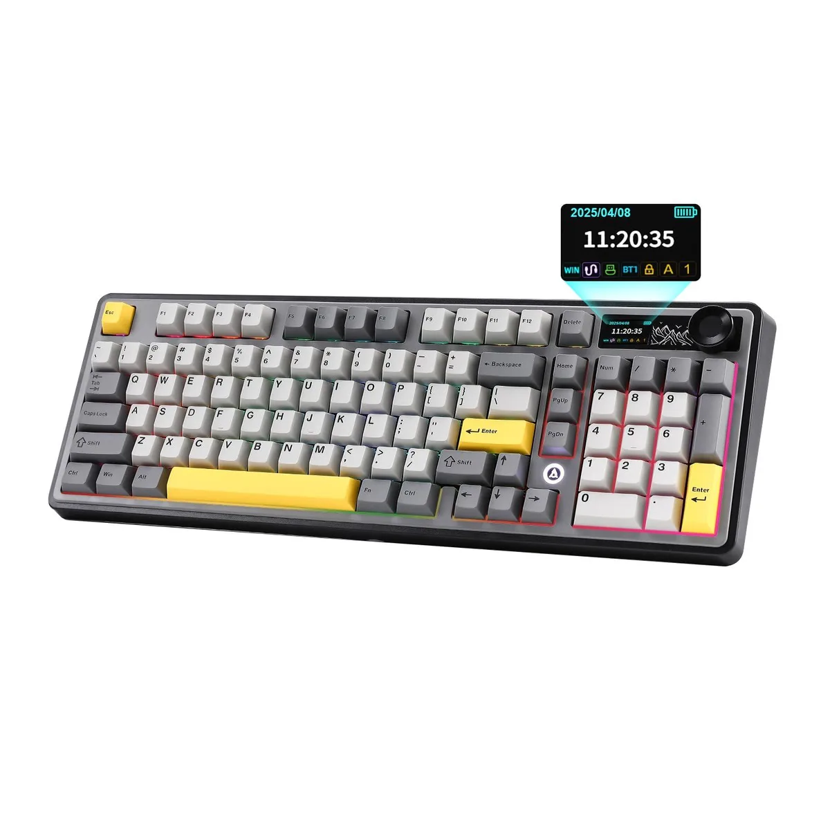 Vszerda Vszerda AJAZZ AK980 Gaming Keyboard Black Murad Switch — fotografia produktu