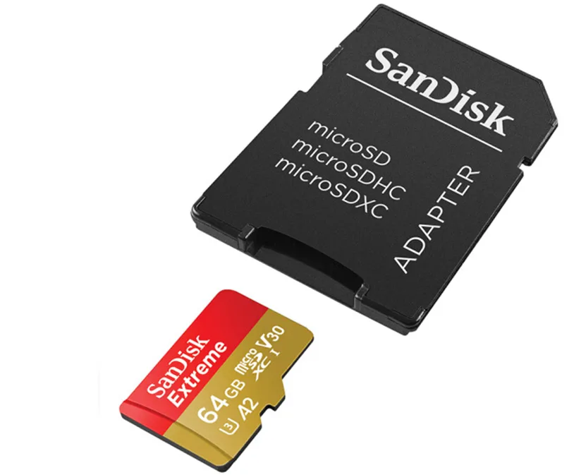 SanDisk SanDisk Extreme 128GB (2×64GB) microSDXC 160MB/s V30 A2 with Adapter — صورة المنتج