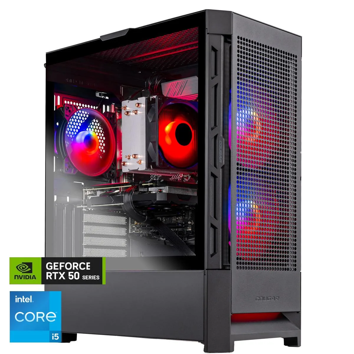 Skytech Skytech ST-BLAZE4MINI-2331-B-AL gaming PC i5-14400F RTX 5050 8GB 16GB DDR5 6000 1TB NVMe — photo du produit