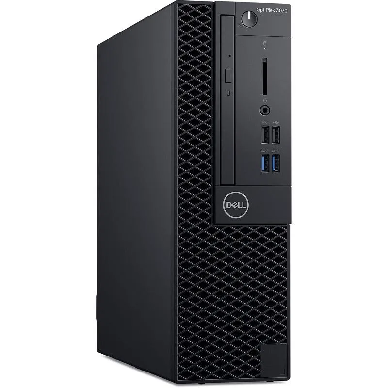 Black Dell OptiPlex 3070 small form factor desktop tower