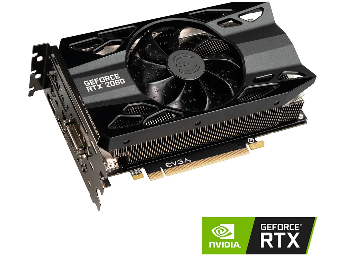 EVGA EVGA GeForce RTX 2060 XC GAMING 06G-P4-2063-KR graphics card — product photo