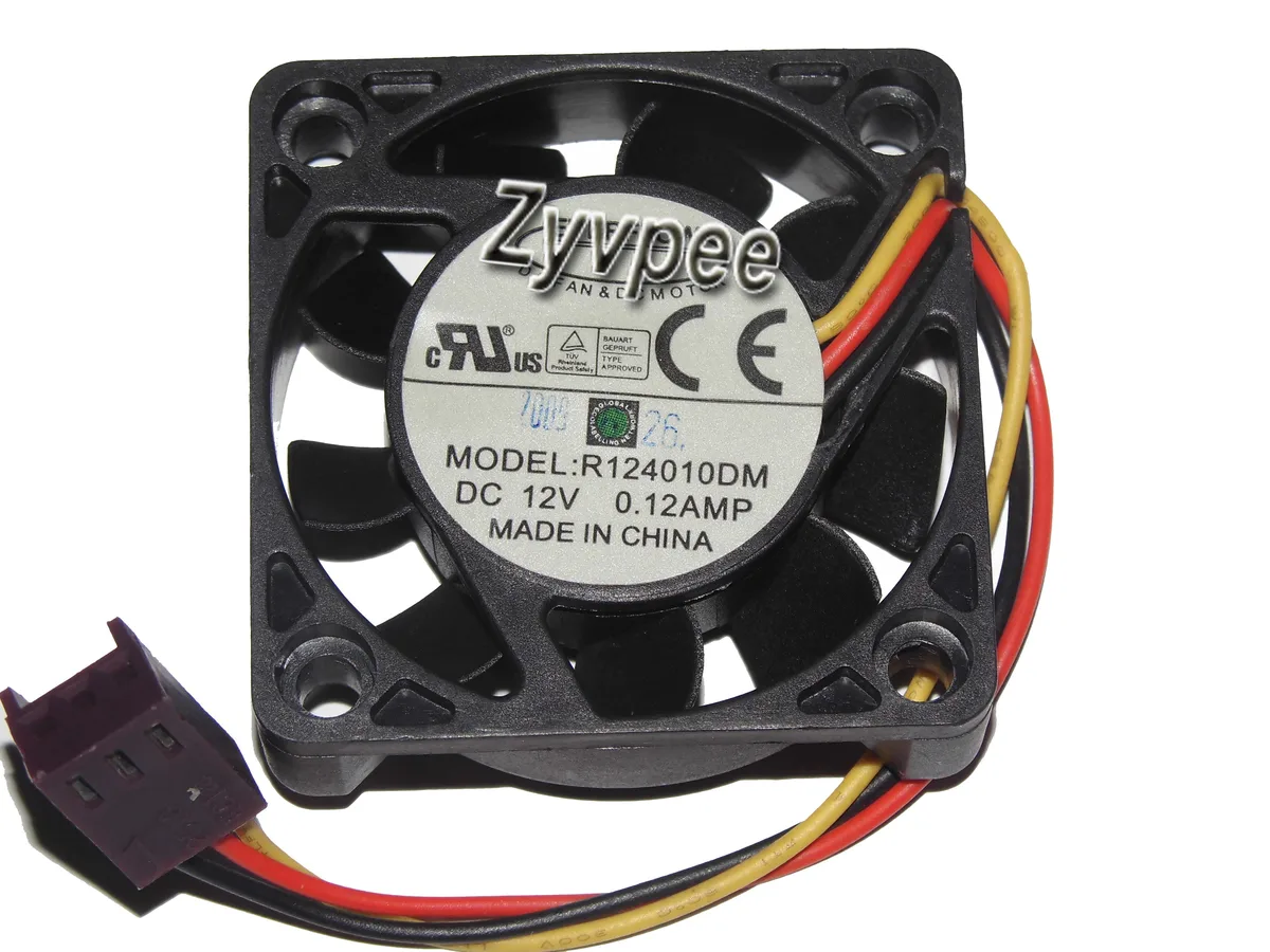SunnyStar Co., Ltd SunnyStar Co., Ltd R124010DM 40*10mm 12V .12A 3-pin case fan — 商品照片