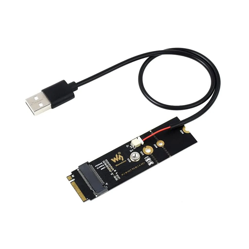 LORDWORLD LORDWORLD M.2 A Key to M Key Adapter Board 2230 2242 2260 2280 — foto produk