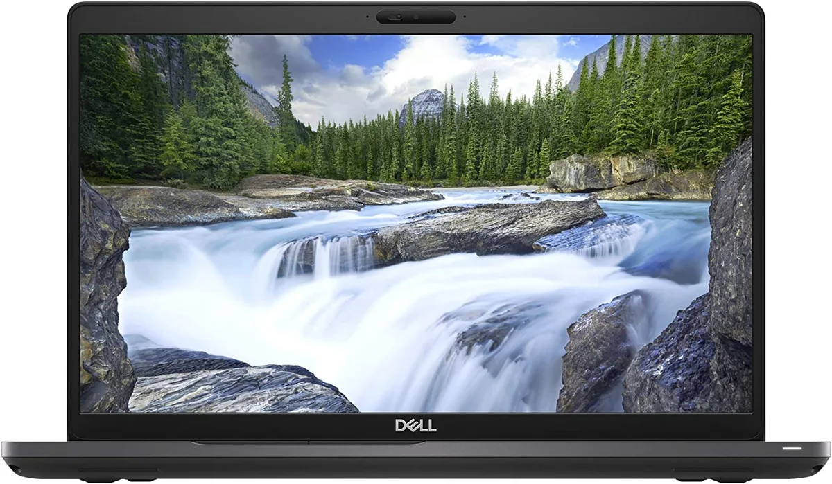 Silver Dell Latitude 5501 laptop, 15.6 inch non-touch HD screen, Grade B cosmetic condition
