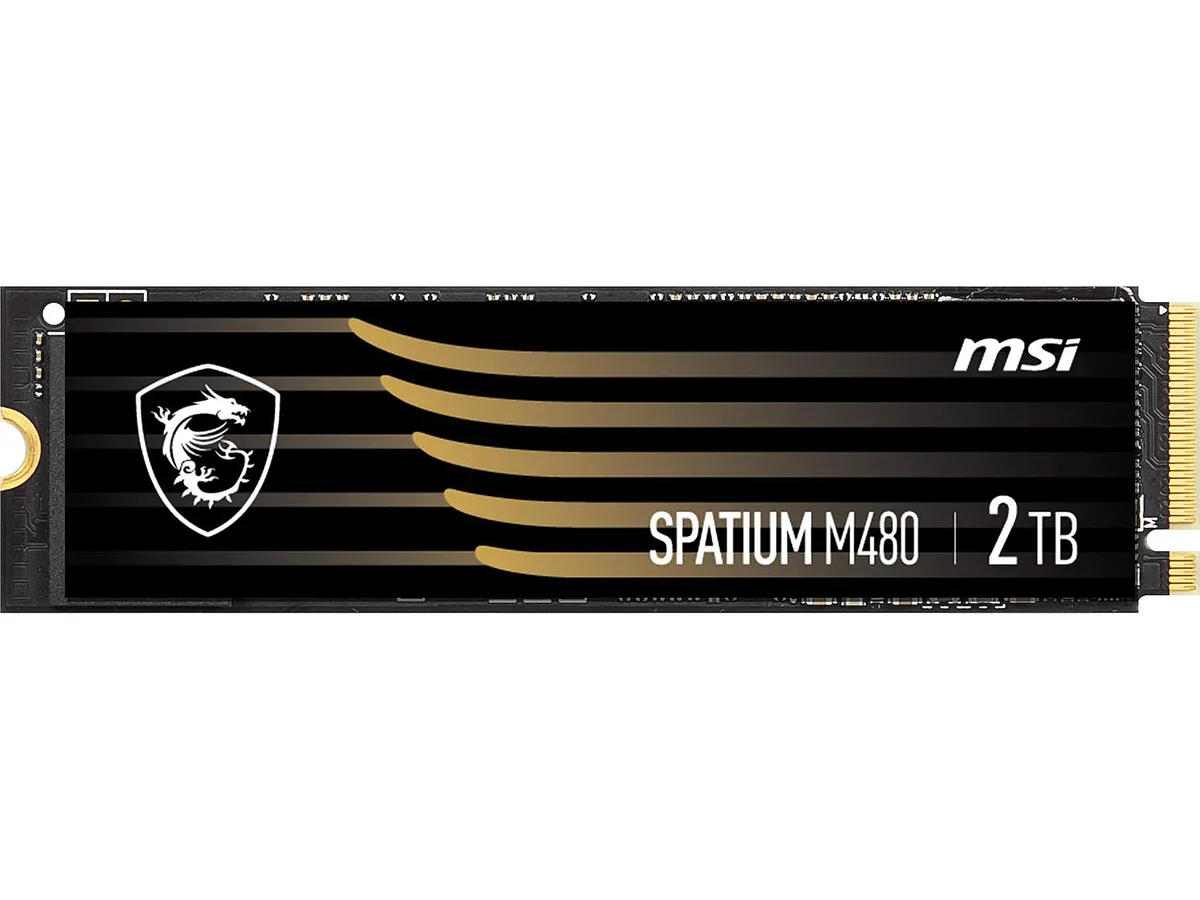 MSI MSI SPATIUM M480 PCIe 4.0 NVMe M.2 2TB internal SSD — vörumynd