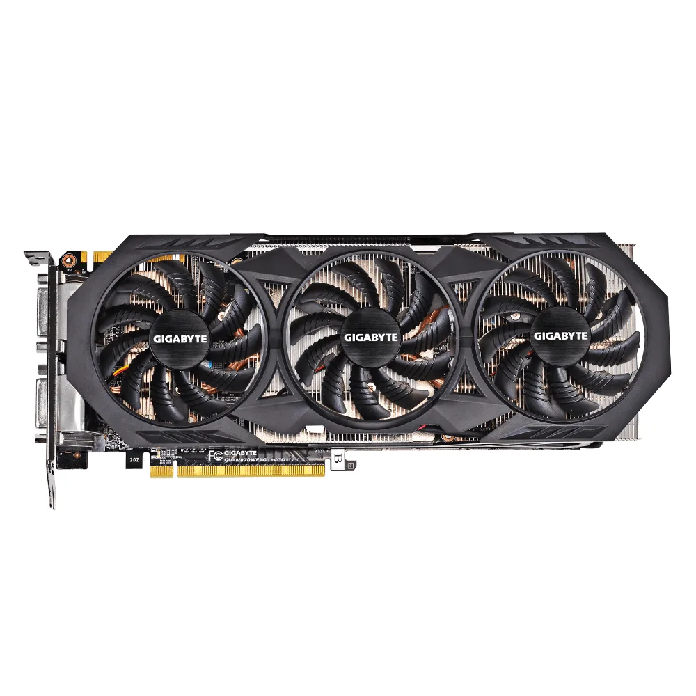 GIGABYTE GIGABYTE GTX 970 4GB Windforce OC GDDR5 graphics card — product photo