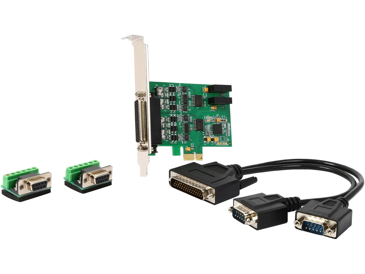 Syba Syba SI-PEX15043 2-port RS232 PCIe expansion card — zdjęcie produktu