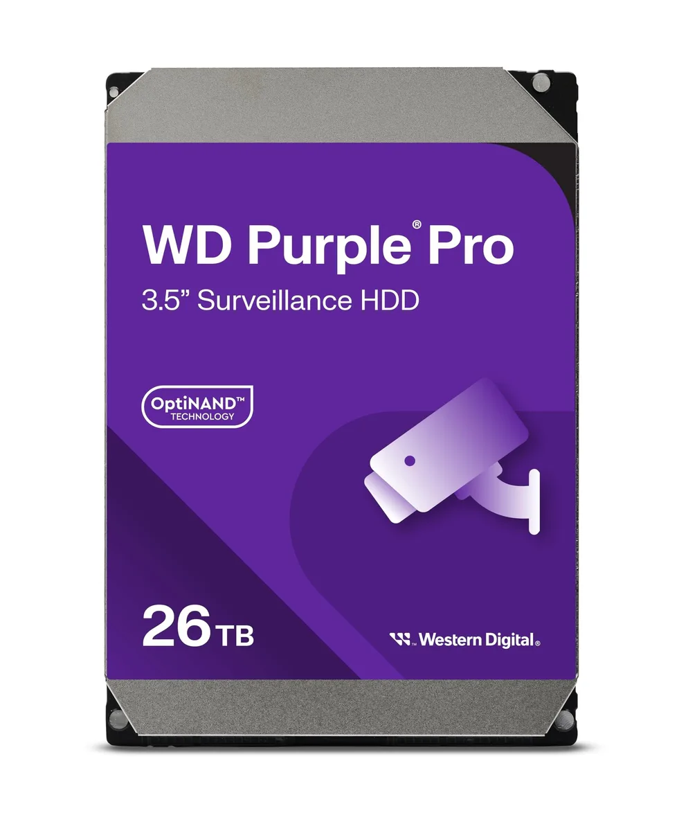 Western Digital Western Digital 26TB WD Purple Pro 3.5" SATA internal hard drive — tuotekuva