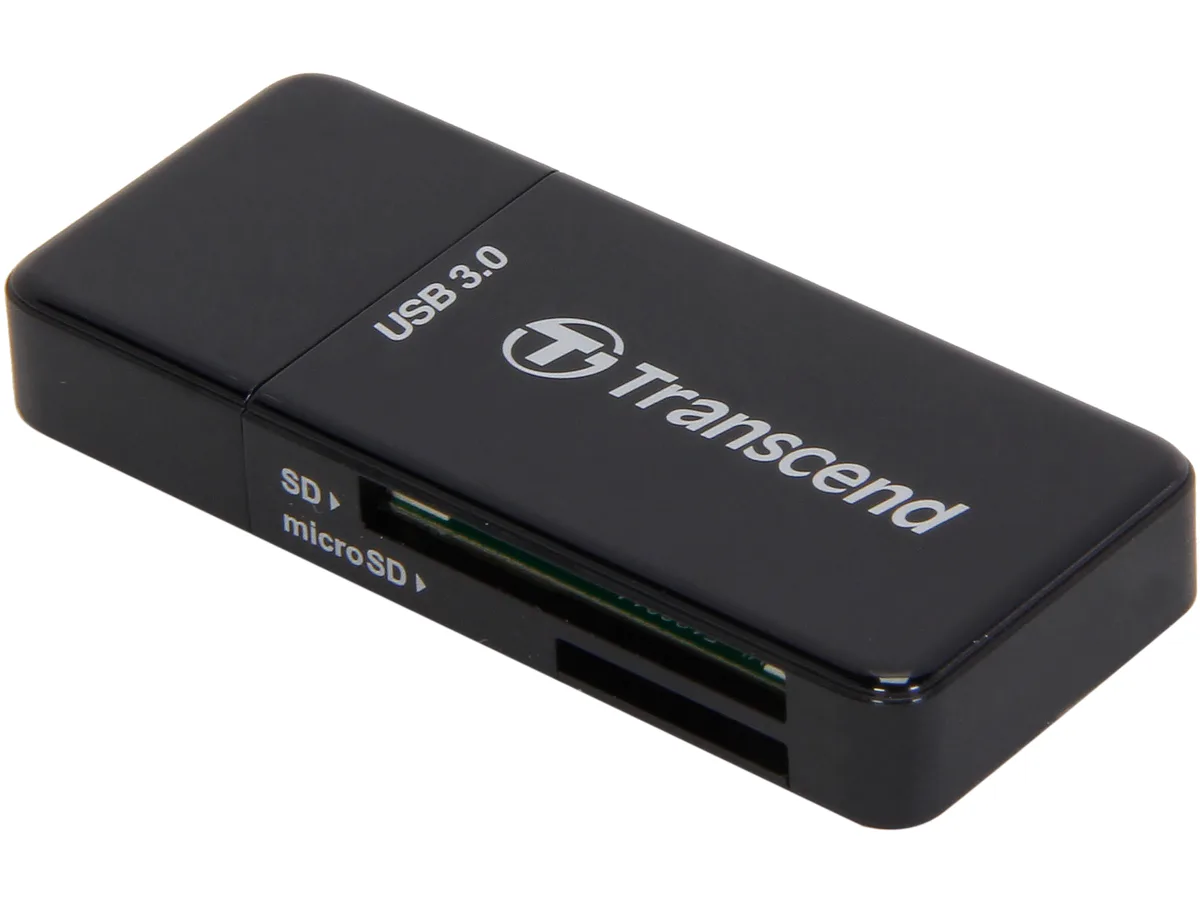 Transcend Transcend TS-RDF5K USB 3.0 card reader — product photo