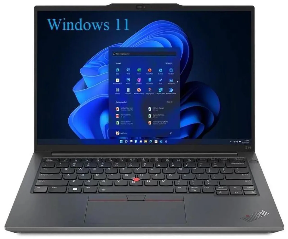 Lenovo Lenovo ThinkPad E14 Gen 6 Touchscreen laptop AMD Ryzen 3 7335U 16GB 256GB — photo du produit