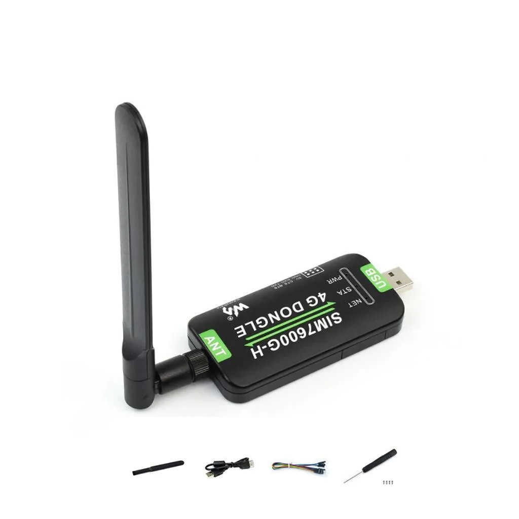 LORDWORLD LORDWORLD SIM7600G-H 4G Dongle Development Board with Antenna — ภาพสินค้า