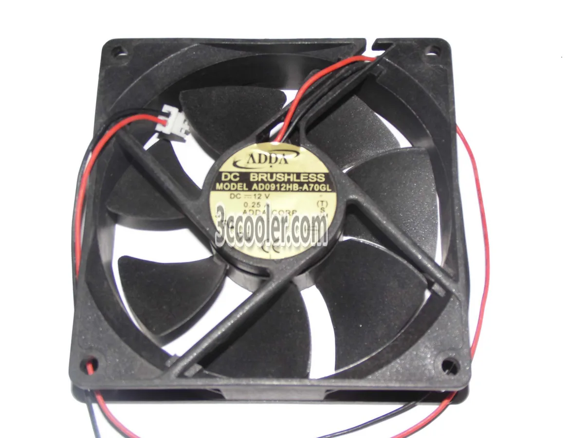OEM Industries OEM Industries AD0912HB-A70GL 90mm 2-pin CPU cooler — photo du produit