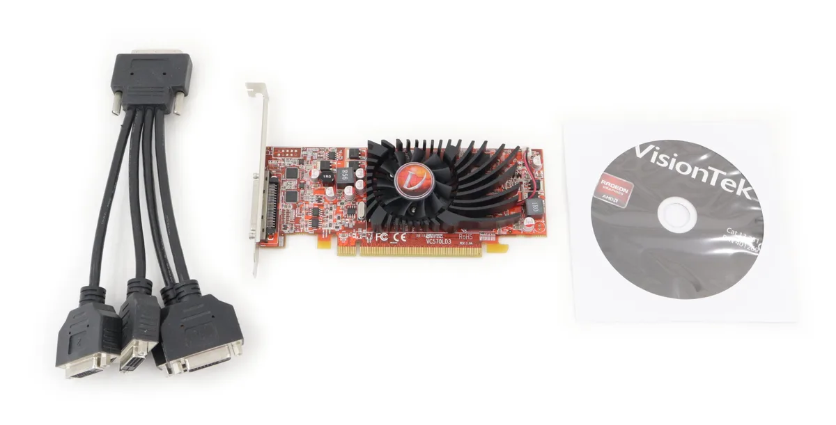 VisionTek VisionTek HD 5570 1GB GDDR3 VTK-401005 graphics card — photo du produit