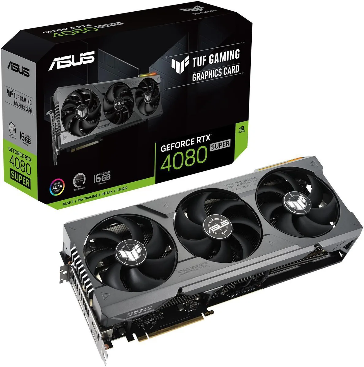 ASUS ASUS TUF Gaming GeForce RTX 4080 SUPER 16GB graphics card — product photo