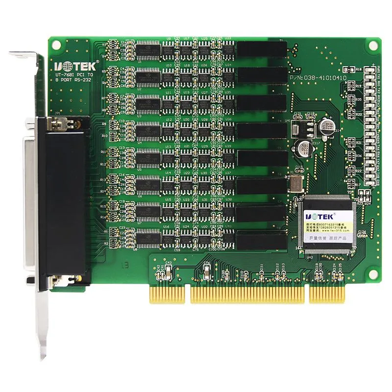 UOTEK UOTEK UT-768I 8-Port PCI RS-232 Opto-Isolated Serial Card — foto produk