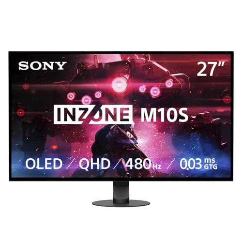 Sony Sony INZONE M10S 27 OLED QHD 480Hz 0.03ms GTG Gaming Monitor — product photo