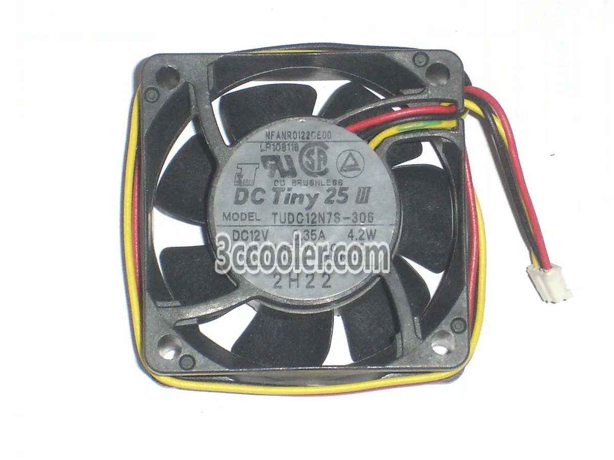 OEM Industries OEM Industries TUDC12N7S-306 60mm 3-pin CPU cooler — photo du produit
