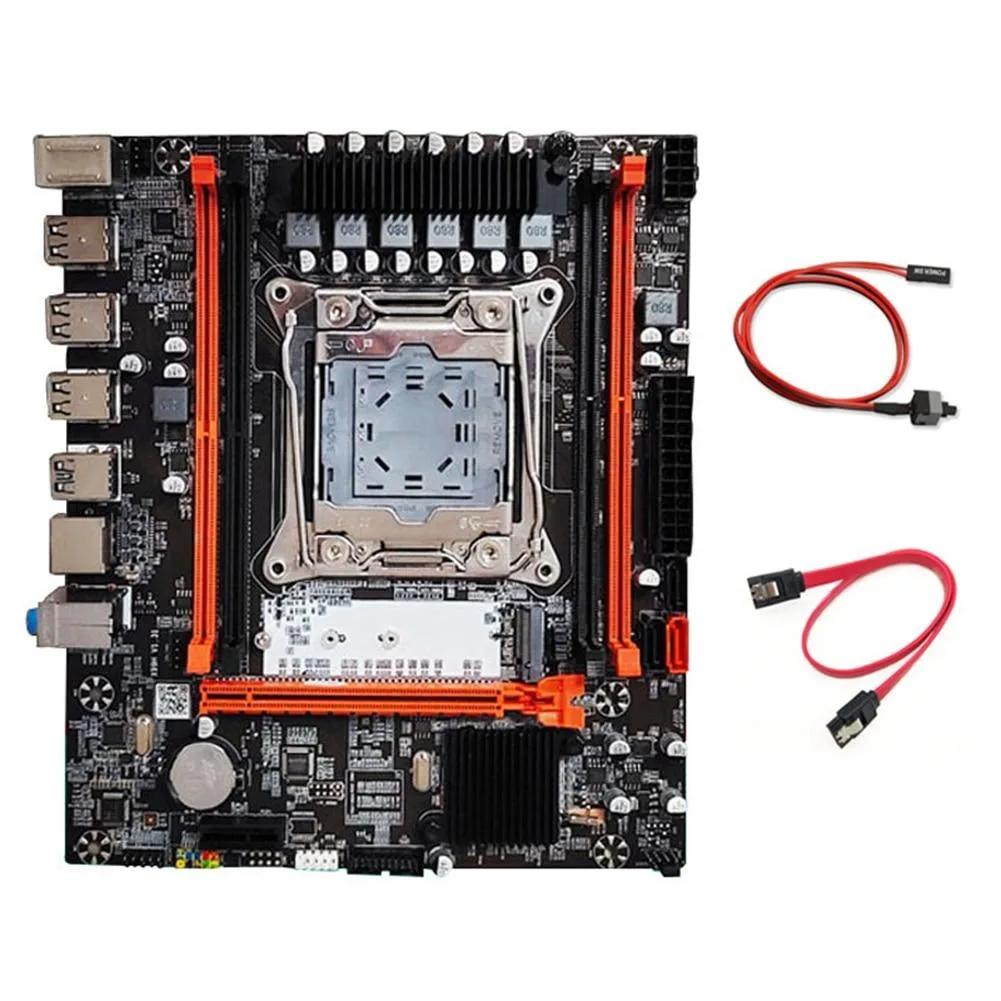 YINGHUA YINGHUA X99 server motherboard LGA2011-V3 DDR3×4 ECC M.2 NVMe SATA 3.0 — toote foto