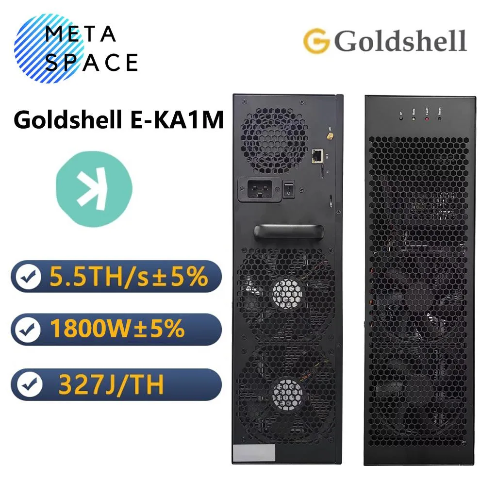 AFRNDK AFRNDK Gold shell Echo E-KA1M 5.5T 1800W mining hardware — photo du produit
