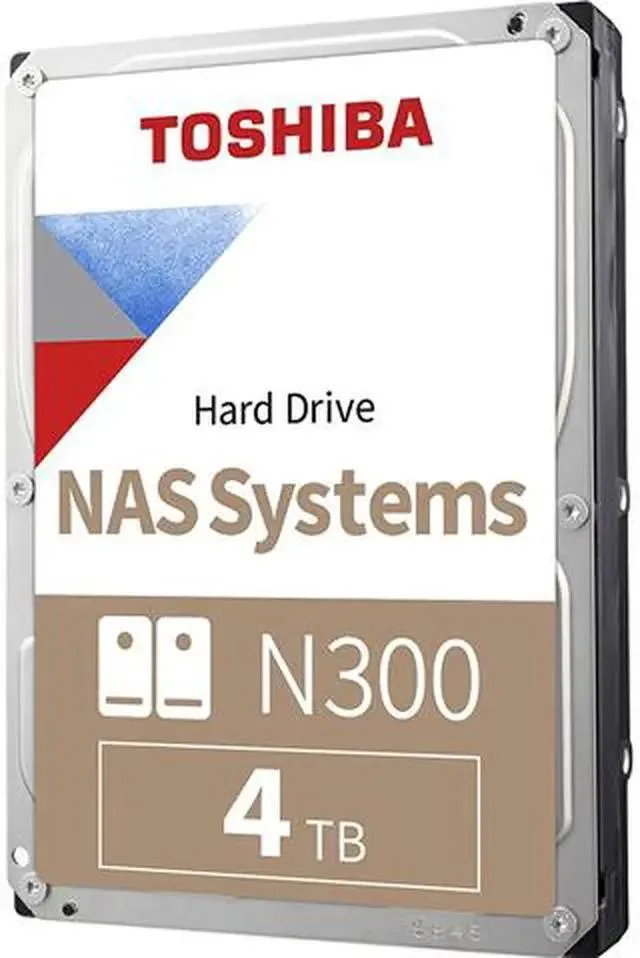 Silver 3.5-inch SATA hard drive with label showing model HDWG440XZSTA