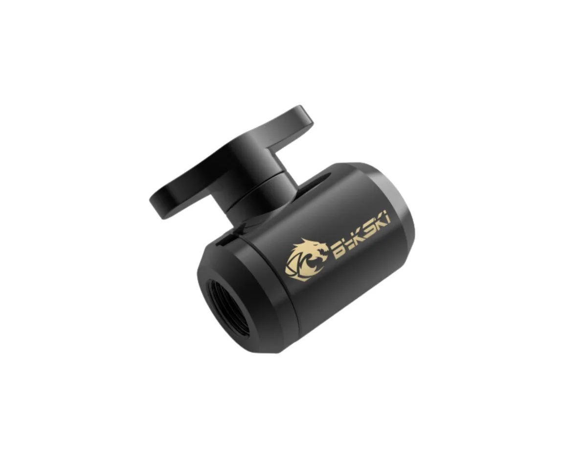 Bykski Bykski G 1/4in Female-Female Drain Ball Valve B-DV-CEV2 diy cooling — 商品照片