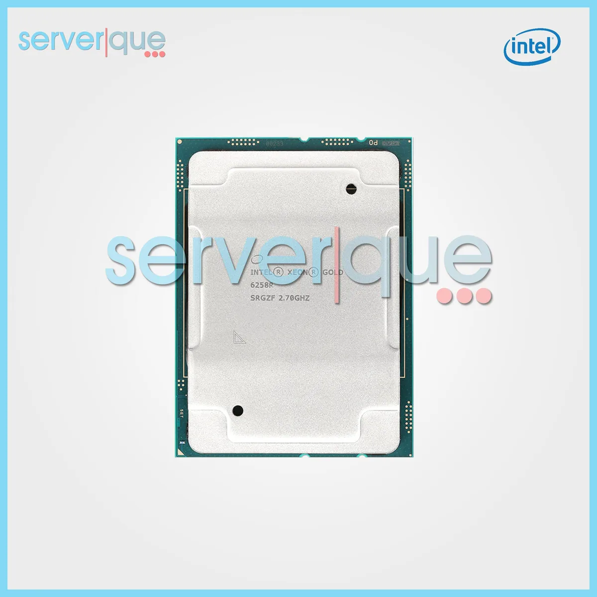 Intel Intel Xeon Gold 6258R 28 Core 2.70GHz 38.5MB 205W SRGZF server processor — photo du produit