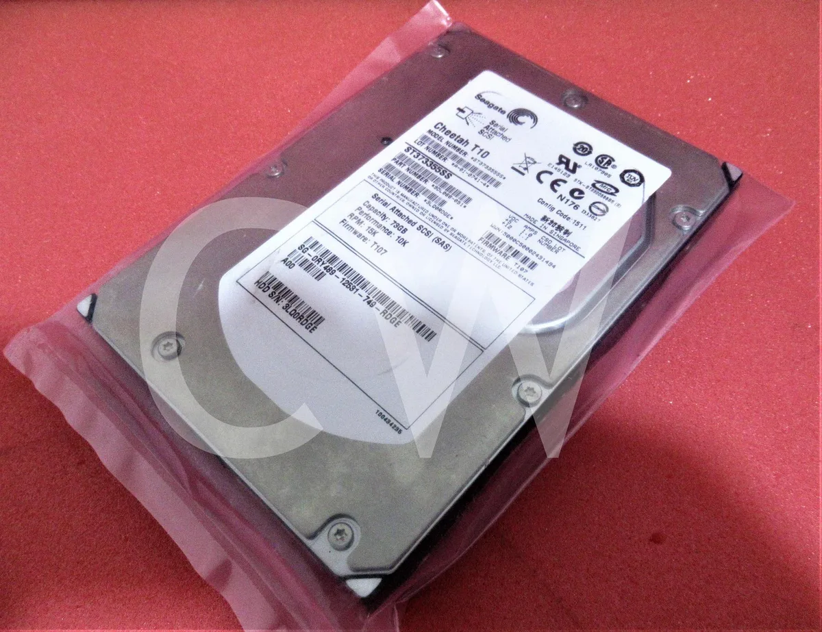 Seagate Seagate Cheetah T10 ST373355SS 73GB 10000RPM 16MB 3.5" SAS internal hard drive — 商品写真