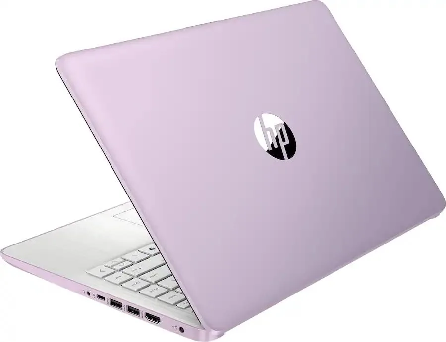 HP HP 14-dq6014dx laptop Intel Processor N150 4GB 128GB UFS Honey Lavender — product photo