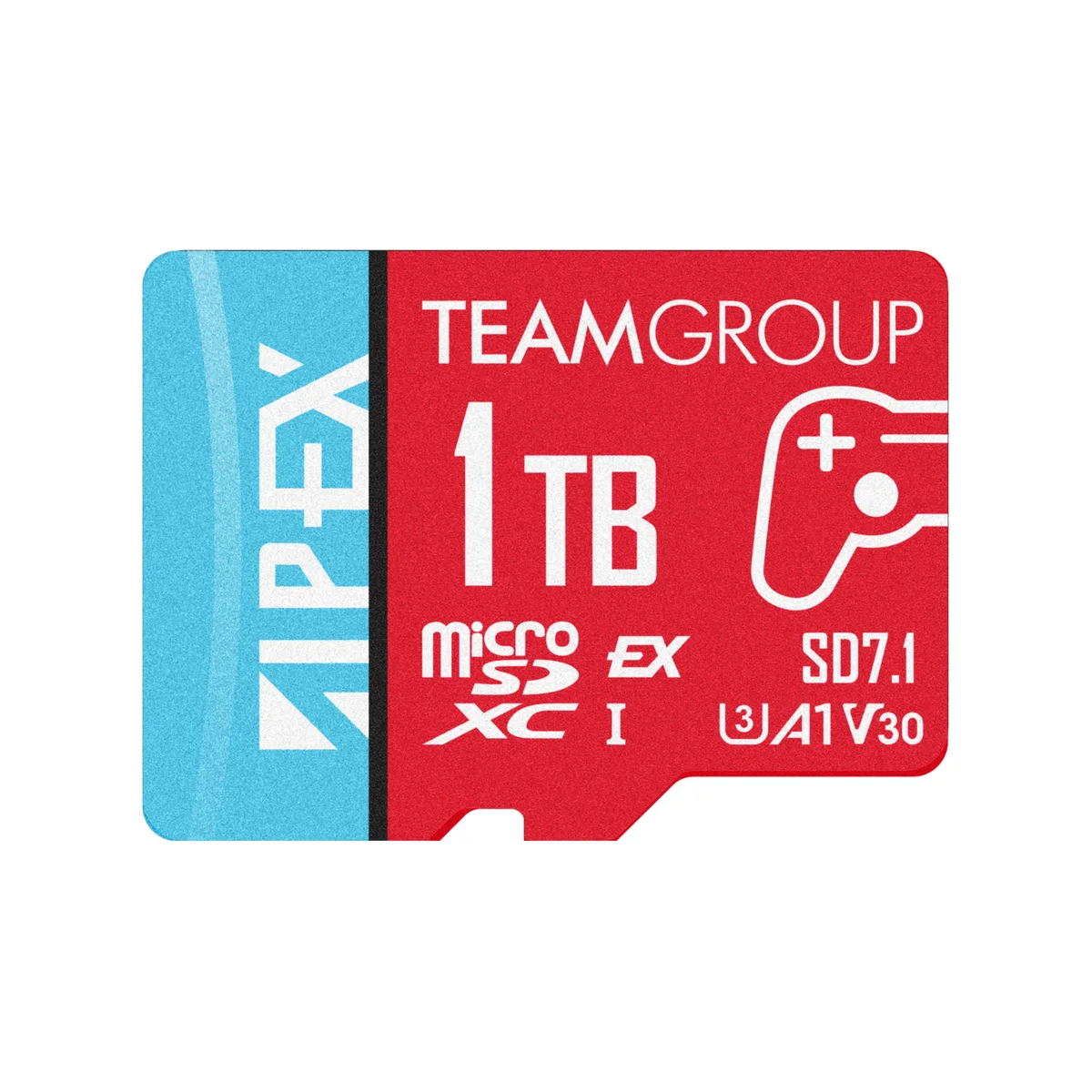 Team Group Team Group APEX SD7.1 microSD Express 1TB memory card (TAPMSDE1TIV30A102) — Produktfoto